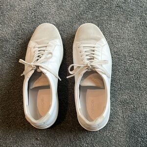Vince leather and suede tennis shoes